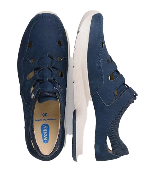 Galena Antique nubuck 0589411 blauw