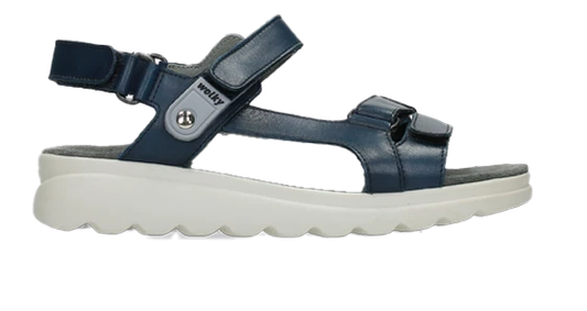 Mile Vegi leather 0152550 Blauw