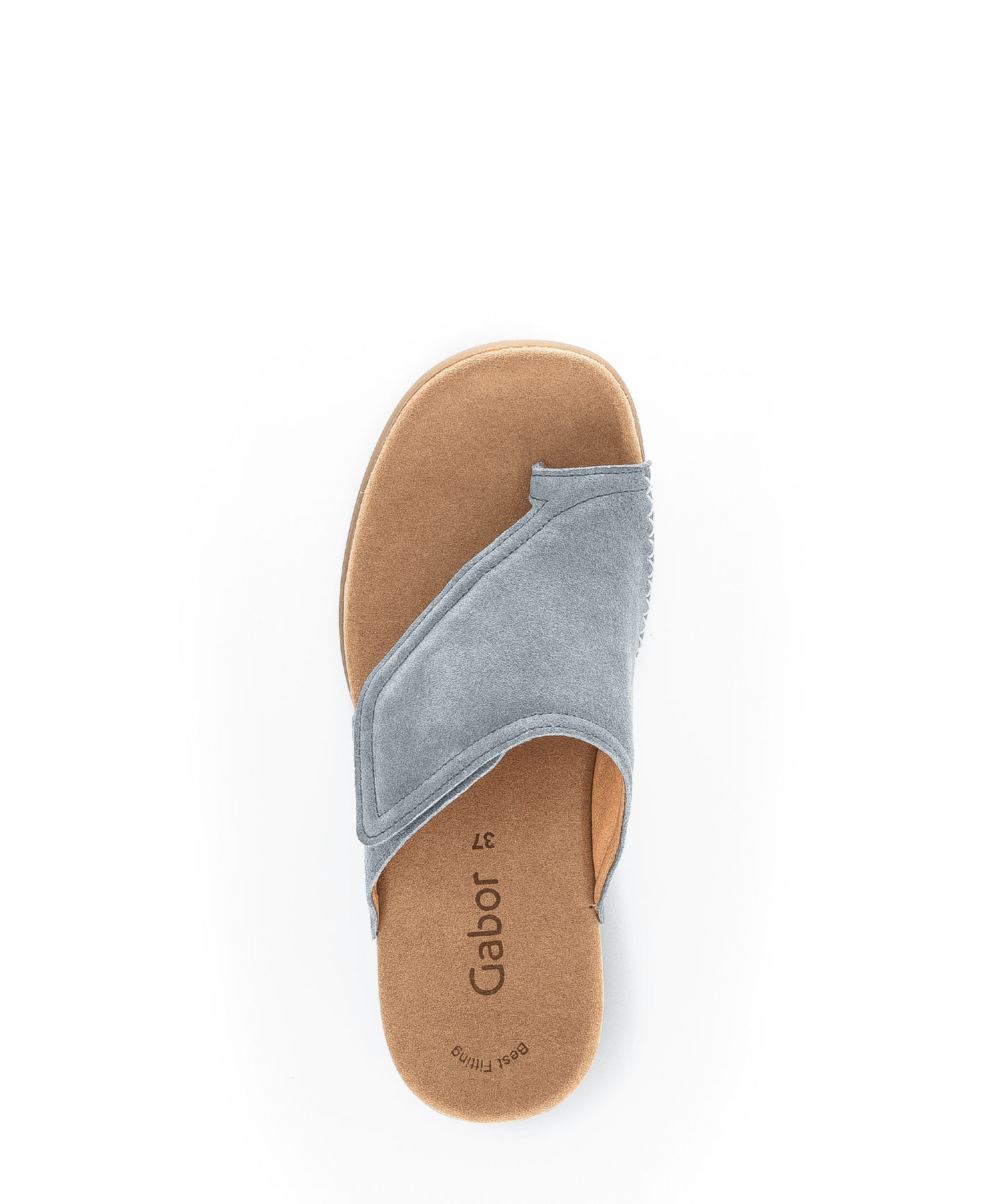 Slipper 708 19 licht blauw