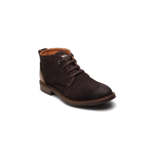 Veterschoen Oporto Dark Brown Denim